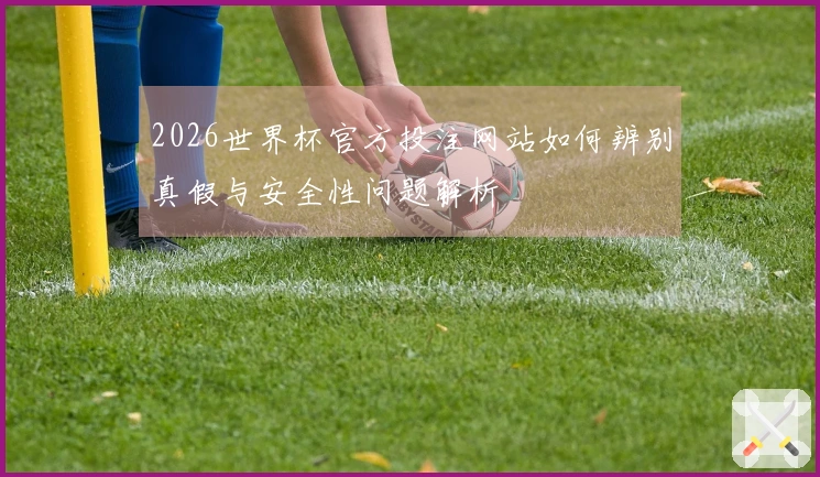 2026世界杯官方投注网站如何辨别真假与安全性问题解析